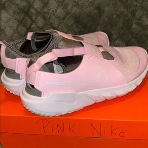 Nike Kids Pink Slip-On Sneakers